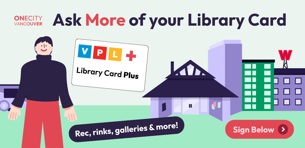 Ask more of your library card - sign your name below
